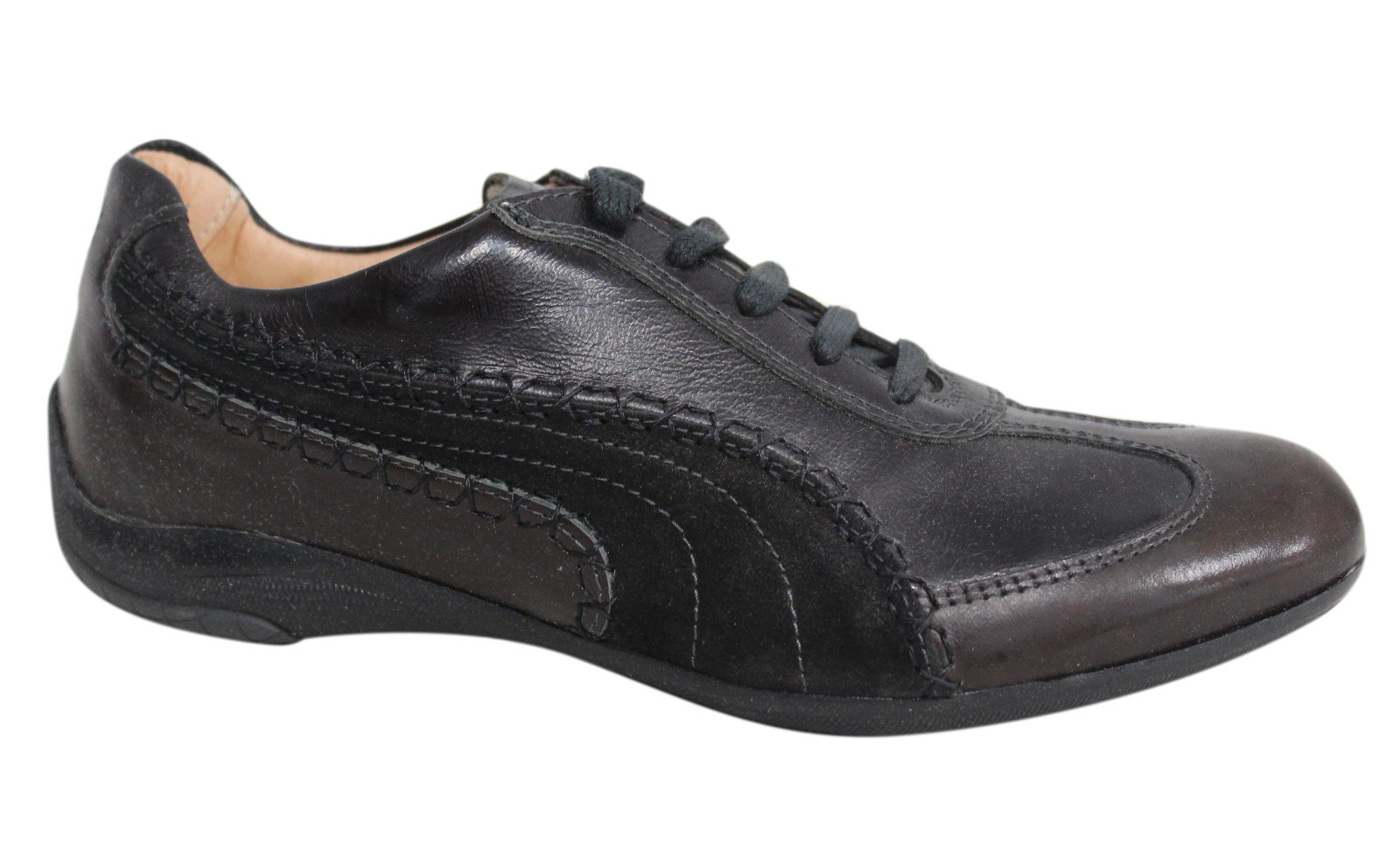 zapatillas puma cat mujer marron